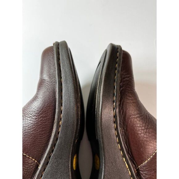 Born Leather Slip On Mules Clogs. Brown. Size 7/ Eur 38 - Picture 6 of 14